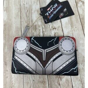 Loungefly Marvel Thor Love & Thunder Flap Wallet - Glow in the Dark - NEW